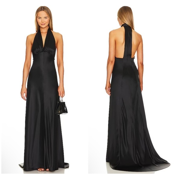 NONchalant Label Etta Dress in Black Size S